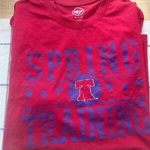 NWT Phillies Women's Spring Training Tee
